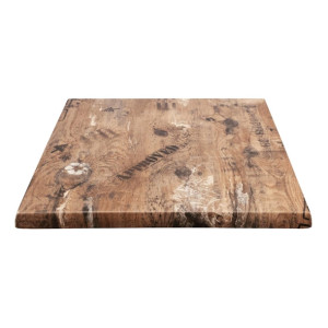 2 x Werzalit 600mm Square Duratop Tabletop by SM France