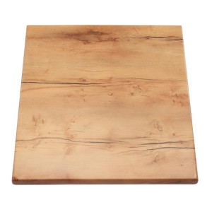 2 x Werzalit New Boston 600x600 Square Duratop Tabletop by SM France