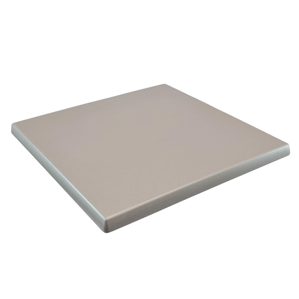 2 x Werzalit Stratos 600mm Square Duratop Tabletop by SM France