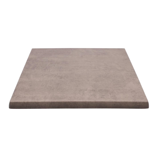 2 x Werzalit City 600mm Square Duratop Tabletop by SM France