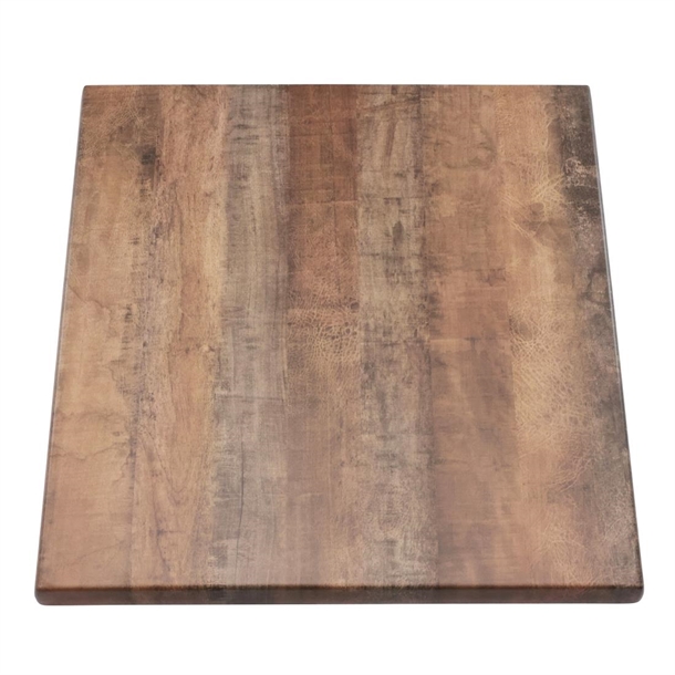 2 x Werzalit Arizona 600mm Square Duratop Tabletop by SM France