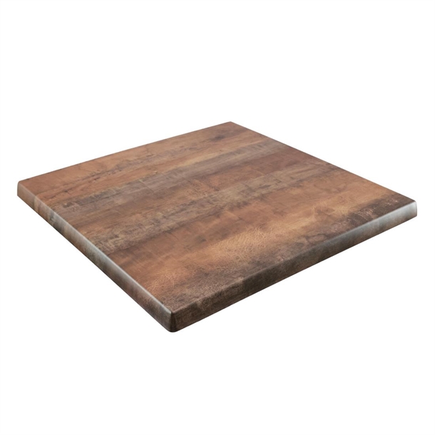 2 x Werzalit Arizona 600mm Square Duratop Tabletop by SM France