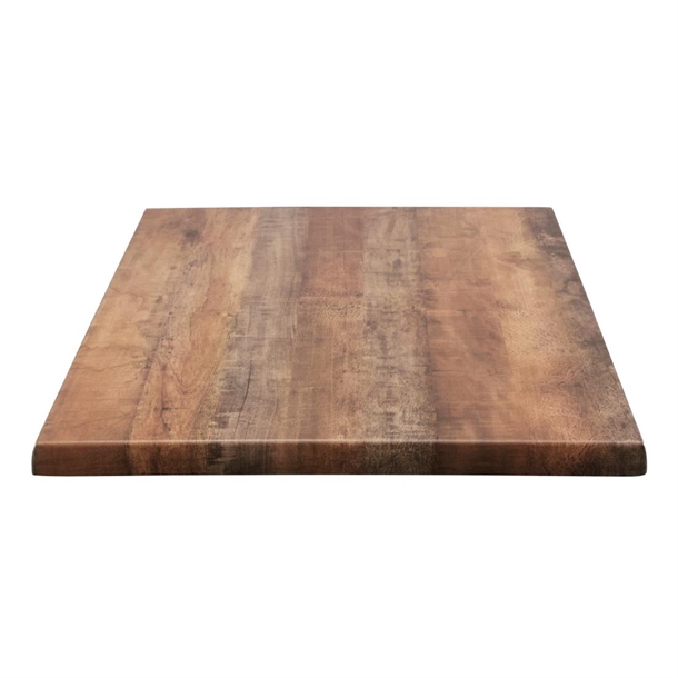 2 x Werzalit Arizona 600mm Square Duratop Tabletop by SM France