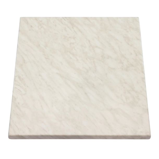 2 x Werzalit Marble 600mm Square Duratop Tabletop by SM France
