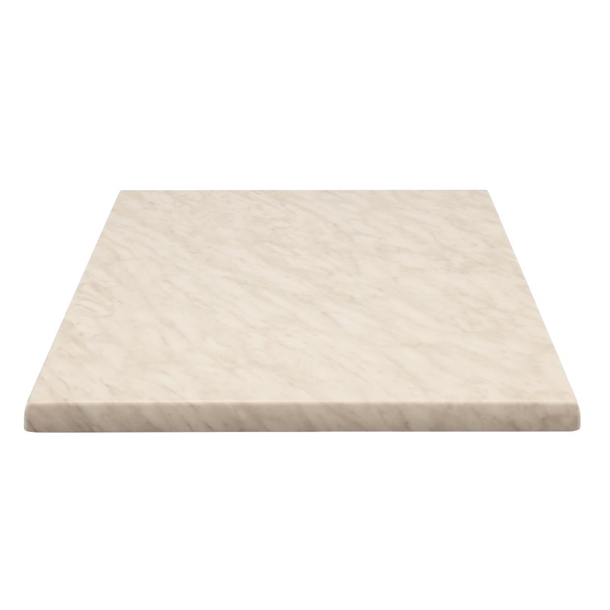 2 x Werzalit Marble 600mm Square Duratop Tabletop by SM France
