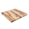 2 x Werzalit Rustic Kansas 600mm Square Duratop Tabletop by SM France