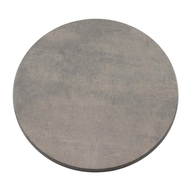 2 x Werzalit City 800mm dia Duratop Tabletop by SM France