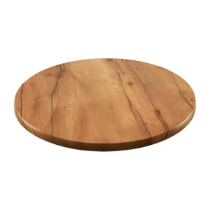 2 x Werzalit New Boston 800mm dia Duratop Tabletop by SM France