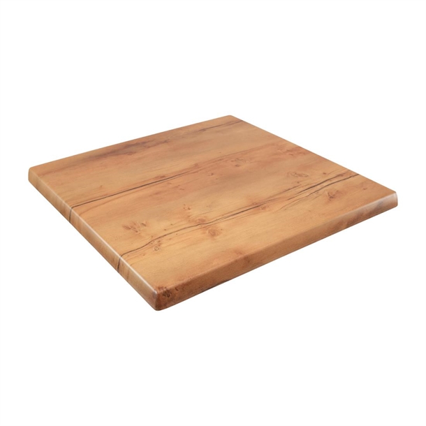 2 x Furnlink Werzalit New Boston 700x700 Square Duratop Tabletop by SM France