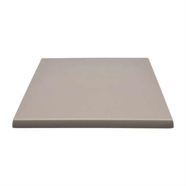 2 x Werzalit Stratos 700mm Square Duratop Tabletop by SM France