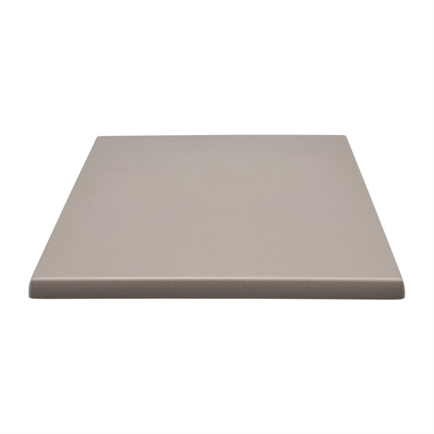 2 x Werzalit Stratos 800mm Square Duratop Tabletop by SM France
