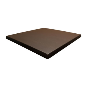 2 x Werzalit Wenge 800mm Square Duratop Tabletop by SM France