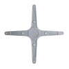 Bolero Aluminium Twin Leg Table Base (2 Pack)