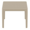 Furnlink Sky Side Table - Taupe (2 Pack)