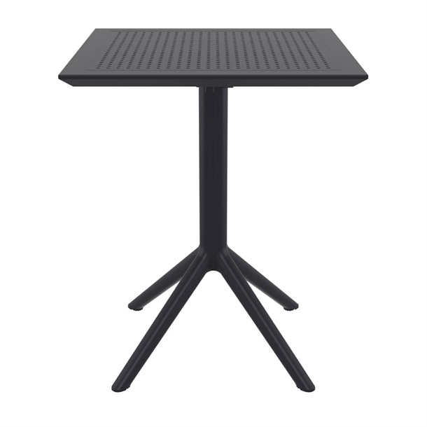 Furnlink Siesta Exclusive Sky Folding Table 60 Square - Black
