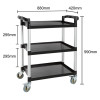 Vogue Polypropylene Mobile Trolley Small