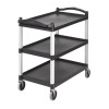 Cambro KD Large Utility Cart Black