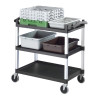 Cambro KD Large Utility Cart Black