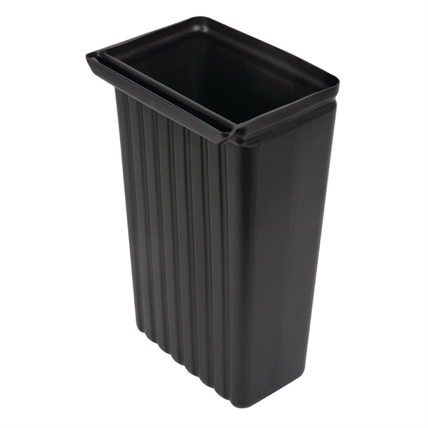 Cambro Trash Container for KD Utility Carts - Black
