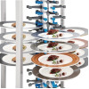 Vogue Mobile Plate Rack 84 Plates