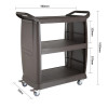 Vogue Polypropylene Mobile Trolley