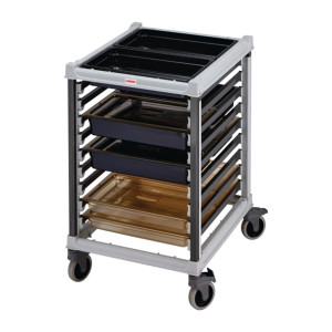 Cambro 2/1 Gastronorm Trolley 18 Pan Capacity Short