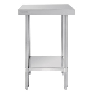 Vogue Premium Stainless Steel Prep Table 600mm
