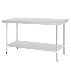 Vogue Stainless Steel Prep Table 1500mm