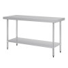 Vogue Stainless Steel Prep Table 1500mm
