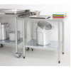 Vogue Stainless Steel Prep Table 1500mm