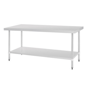 Vogue Stainless Steel Prep Table 1800mm
