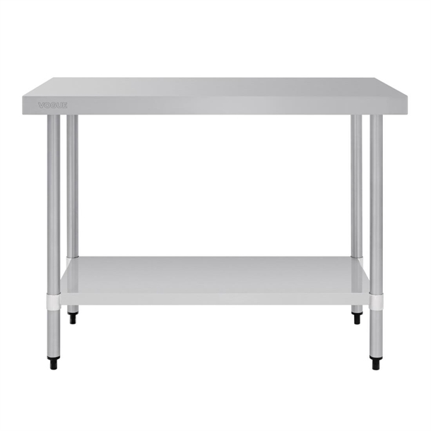 Vogue Stainless Steel Prep Table 1200mm