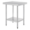Vogue Stainless Steel Prep Table 600mm