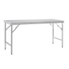 Vogue Stainless Steel Folding Table 1800mm