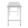 Vogue Stainless Steel Folding Table 1800mm