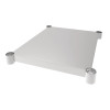 Vogue Stainless Steel Table Shelf 700(D)mm