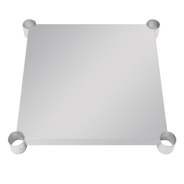 Vogue Stainless Steel Table Shelf 700(D)mm