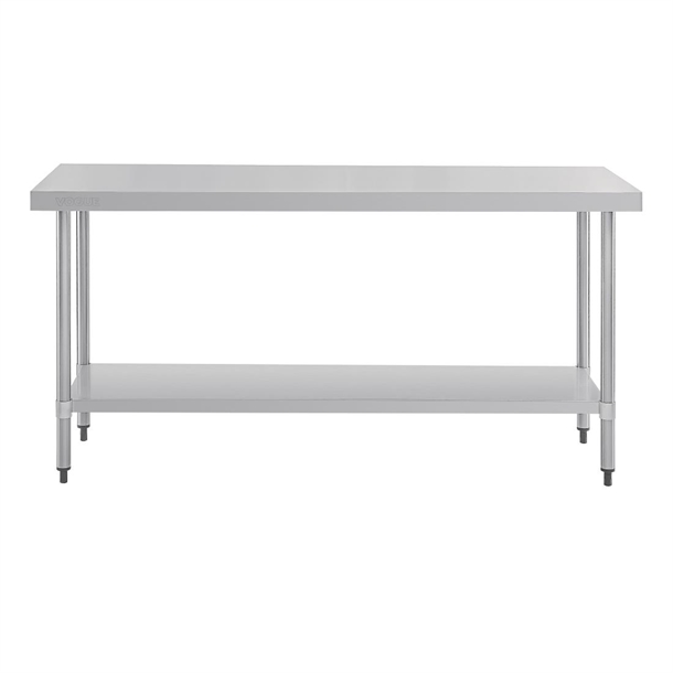 Vogue Stainless Steel Prep Table 1800mm