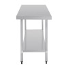 Vogue Stainless Steel Prep Table 1800mm