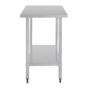 Nisbets Essentials Self Assembly Stainless Steel Table 1200 x 600mm