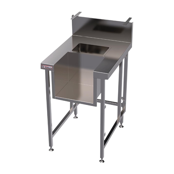 Simply Stainless 600 Series Single Blender Station with Set Down