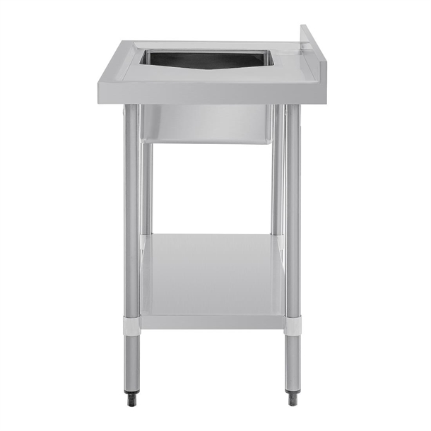 Vogue Single Bowl Sink R/H Drainer - 1000mm 90mm Drain