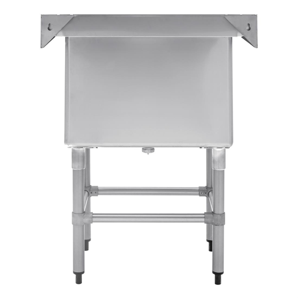 Vogue St/St Deep Pot Sink - 770mm (w) x 600mm (d)  90mm Drain