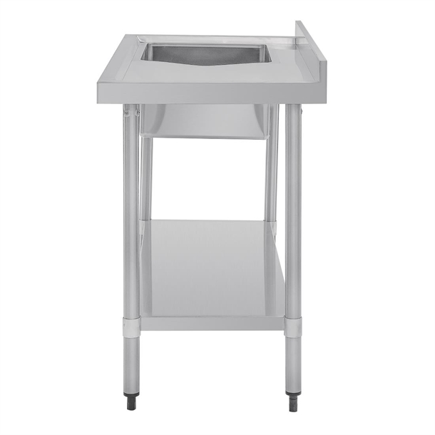 Vogue Single Bowl Sink R/H Drainer - 1200mm 90mm Drain