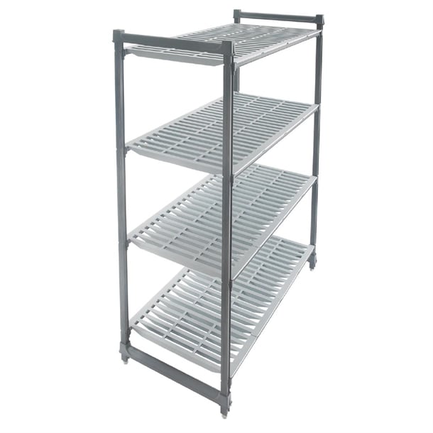 Cambro Camshelving Basics Plus 4 Tier Shelving Starter Unit - 1830x1525x460mm