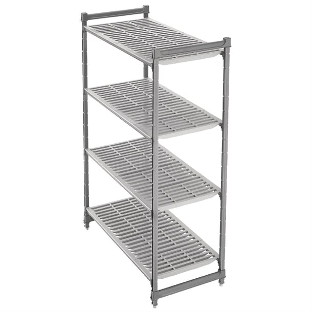 Cambro Camshelving Basics Plus 4 Tier Shelving Starter Unit - 1830x1525x460mm