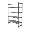 Cambro Camshelving Basics 4 Tier Shelving Starter Unit - 1830x1220x540mm