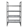 Cambro Camshelving Basics Plus  4 Tier Shelving Starter Unit - 1830x1070x610mm