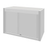 Vogue Wall Cupboard Stainless Steel 650x900x400mm