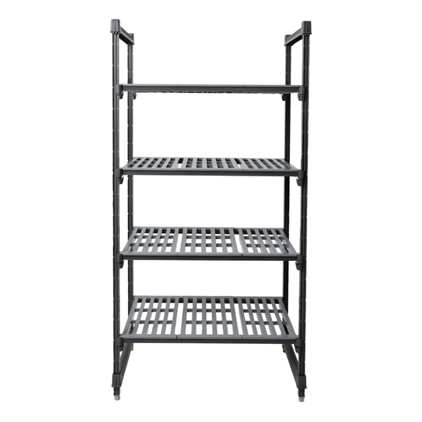 Cambro Camshelving Basics Plus  4 Tier Shelving Starter Unit - 1830x915x610mm